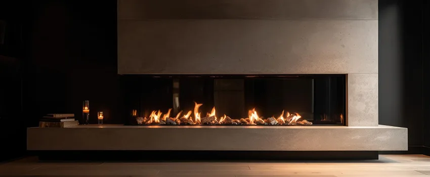 Gas Fireplace Ember Bed Design Services in West Pensacola, Florida