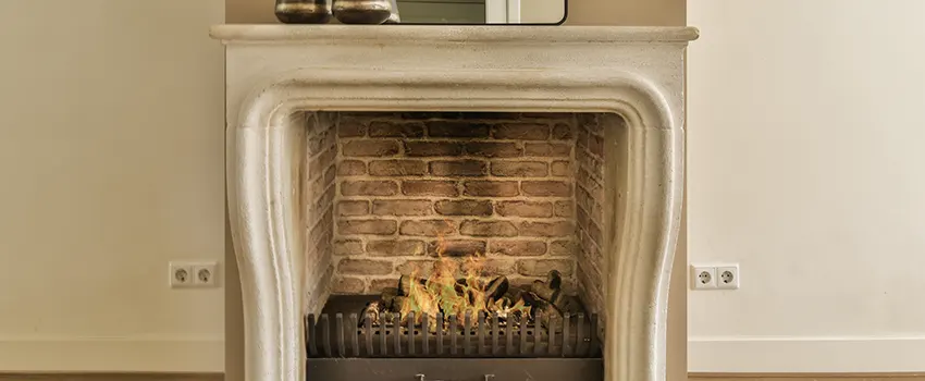 Vintage-style Fireplace Redesign in West Pensacola, Florida
