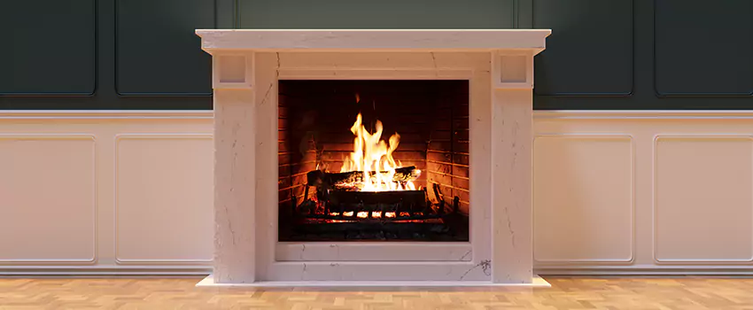 Open Flame Wood-Burning Fireplace Installation Services in West Pensacola, Florida