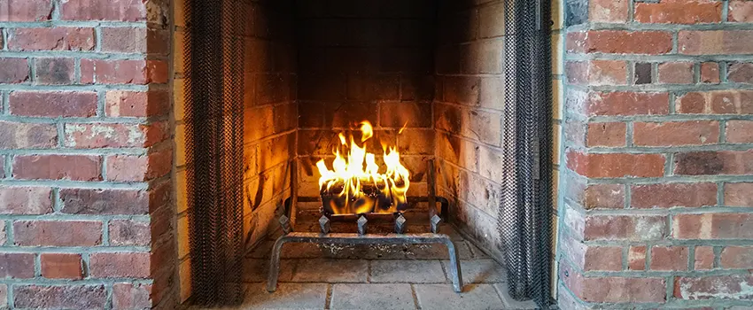 Repairing Damaged Fireplace Tiles in West Pensacola, Florida