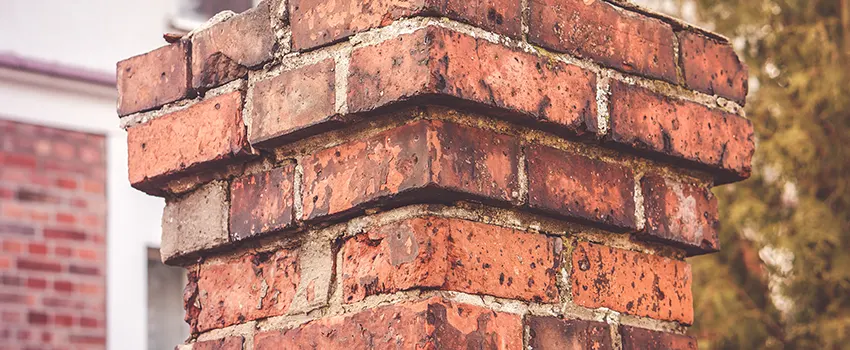 Cracked Chimney Bricks Repair Cost in West Pensacola, Florida