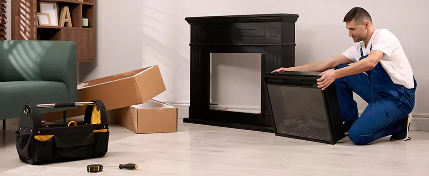 Old Rusted Metal Fireplace Repair And Replacement in West Pensacola, FL