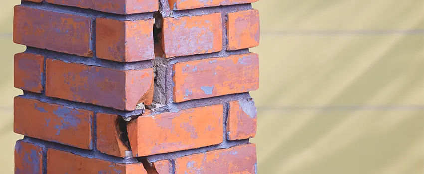 Repairing Cracked Porcelain Tiles for Fireplace in West Pensacola, FL