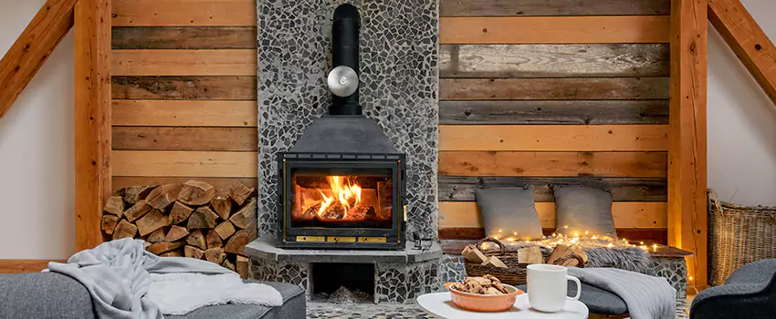 Thelin Hearth Products Direct Vent Gas Stove Fireplace Inspection in West Pensacola, Florida
